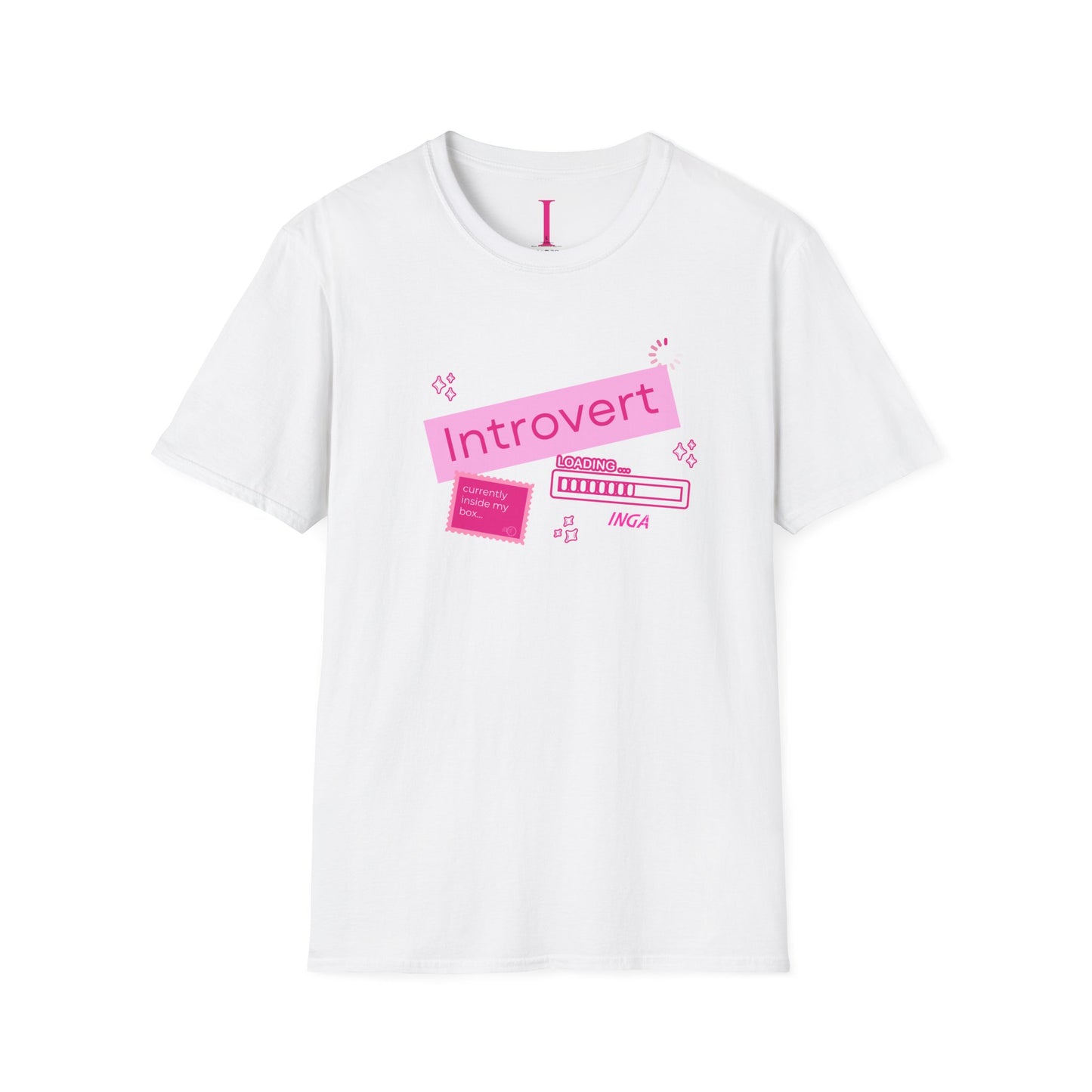 Introvert Loading Unisex Softstyle T-Shirt